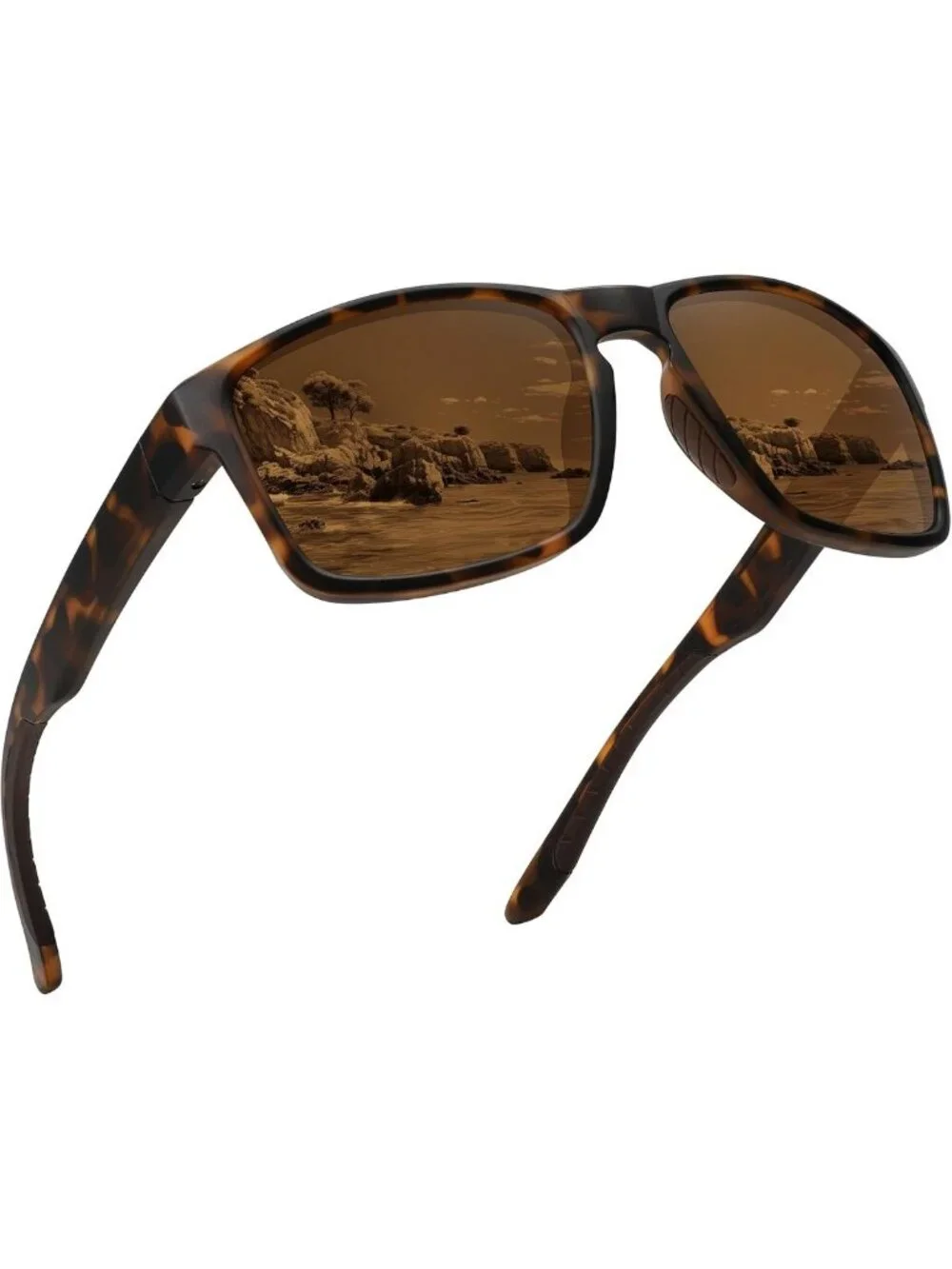Polarized Sports Sunglasses for Men & Women - UV Protection, Unbreakable, Ideal
